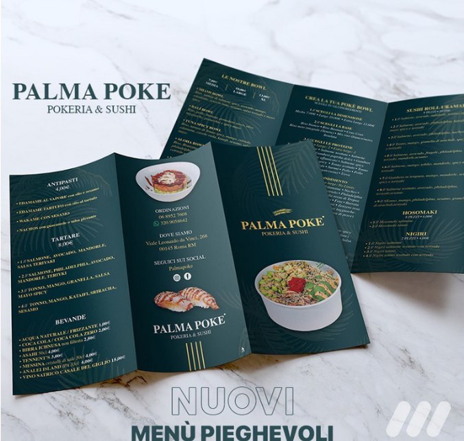 EmmeGrafica-Menu pieghevoli